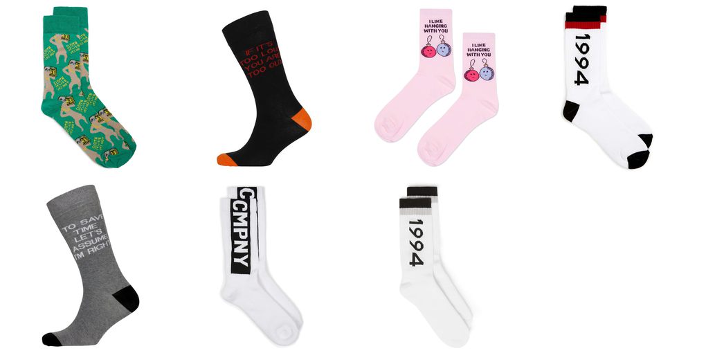 slogan socks